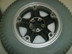Set of 2 Primo Powertrax J6 Powerchair Wheels 3.00-8/C-2486-5
