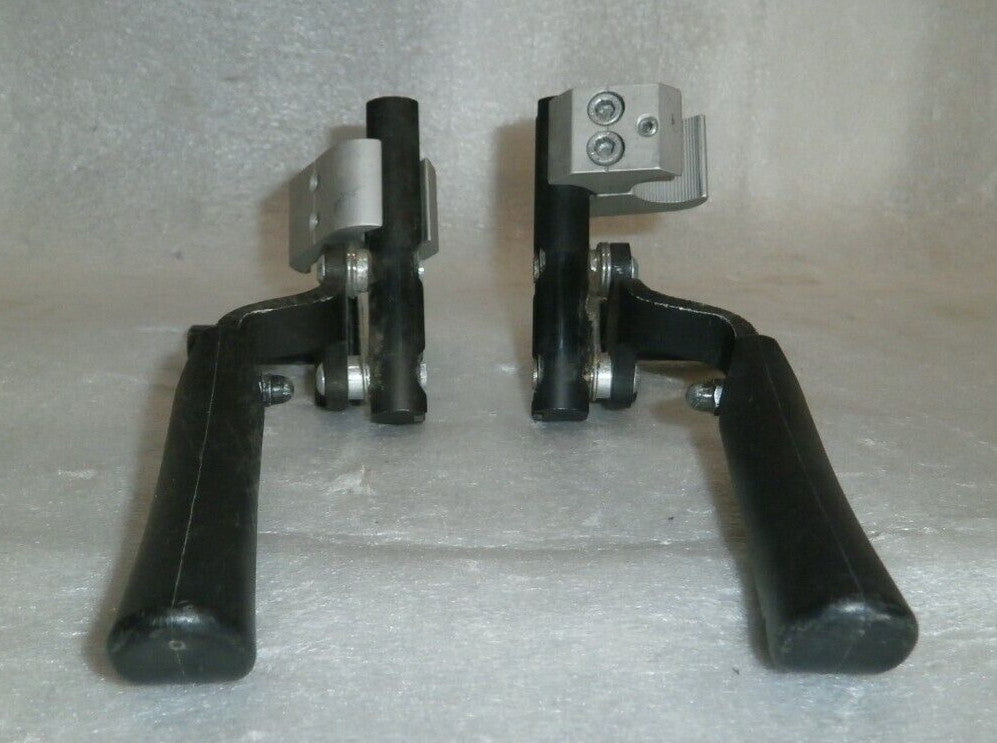 Wheel Locks Wheelchair Long Hand Brake Pull Push Assembly Pair Left Right