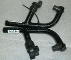 SET OF 2 WHEELCHAIR FOOT REST FRAMES DIMENSION AS PHOTO