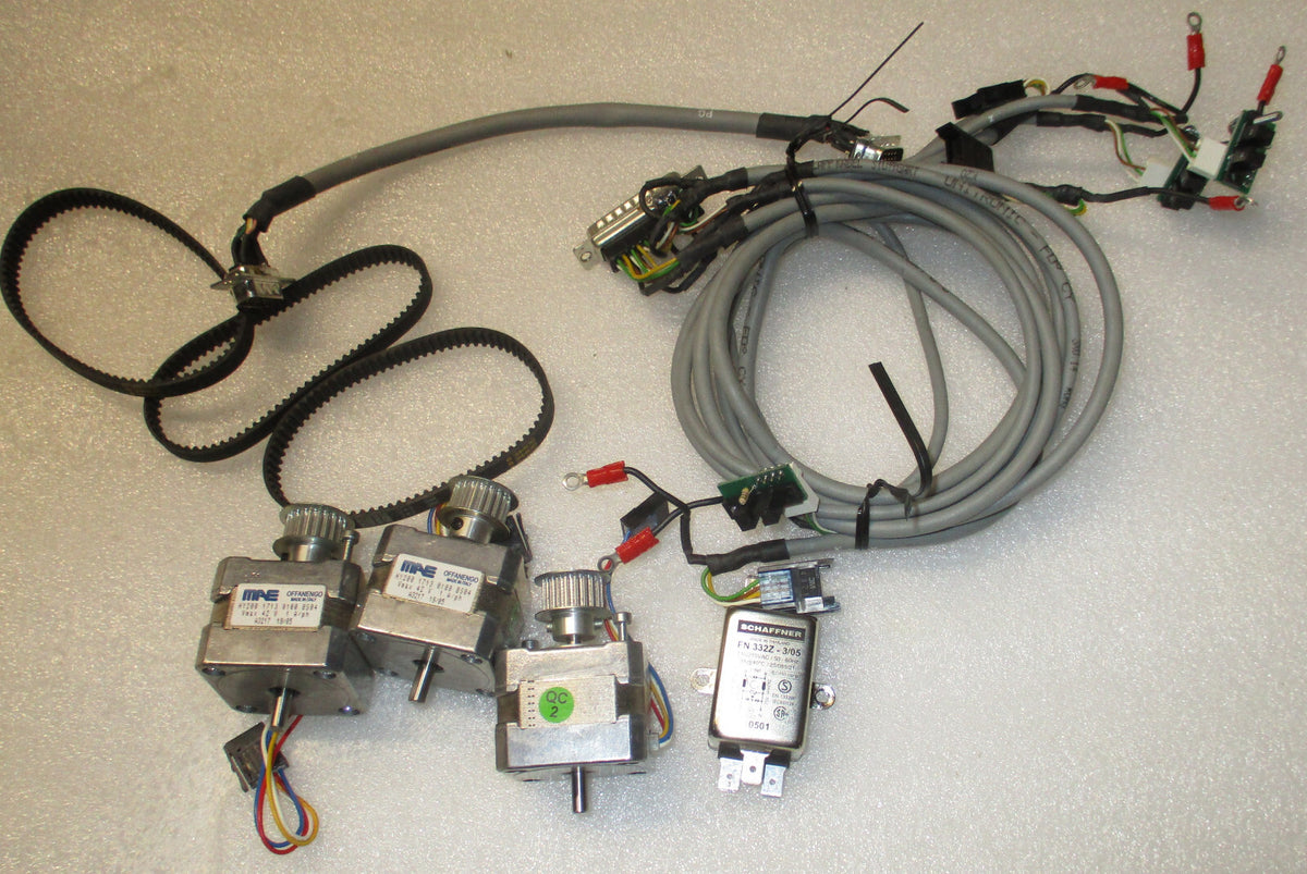 MAE Offanengo HY200 Stepper Motor(3 Units)/ Schaffner FN332Z-3/05 Filter(1 Unit)