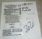 bruno CRE- 2110 stair lift 2020 back plash and seat cushion only with bolts