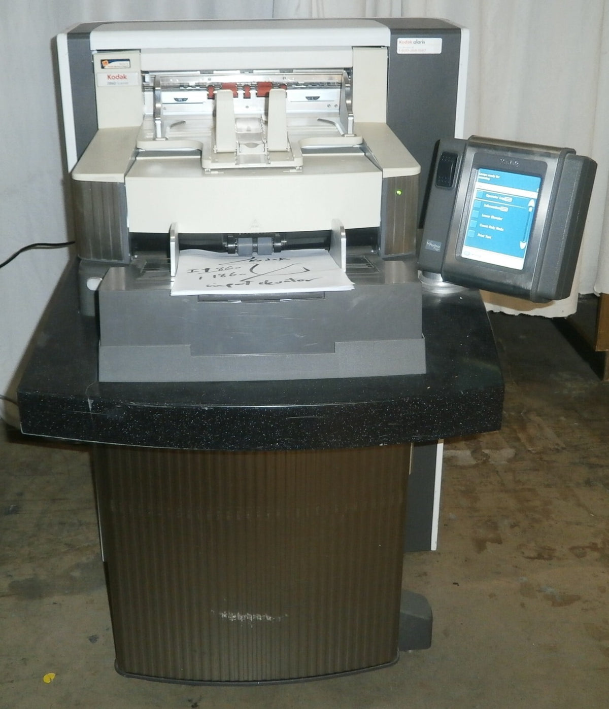 Kodak i1860 Commercial High-Speed Scanner Well Maintained Works Excellent