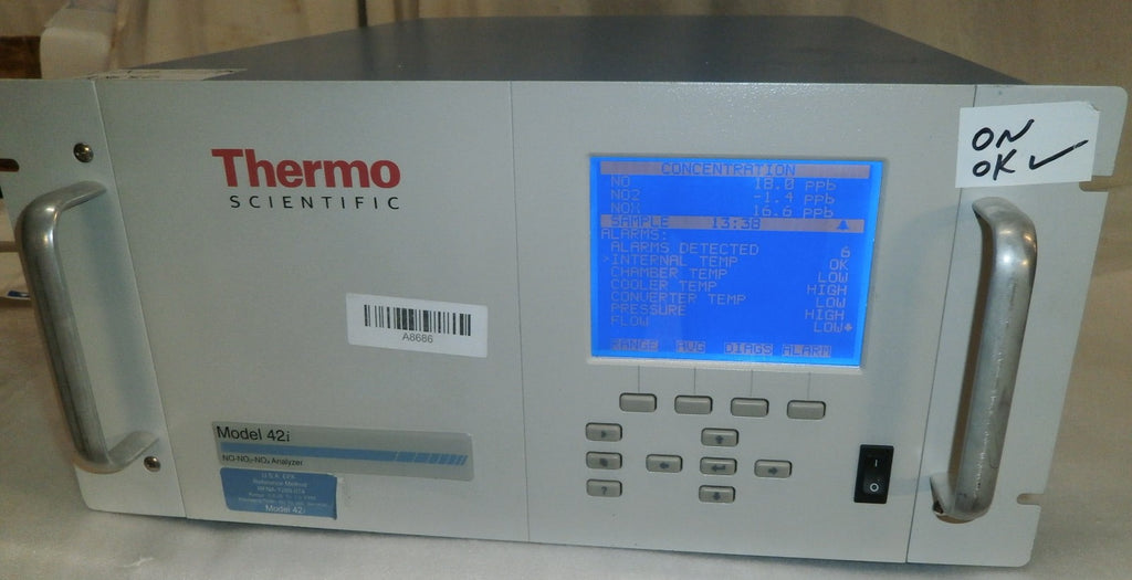 THERMO SCIENTIFIC 42i NO-NO2-NOx Gas ANALYZER