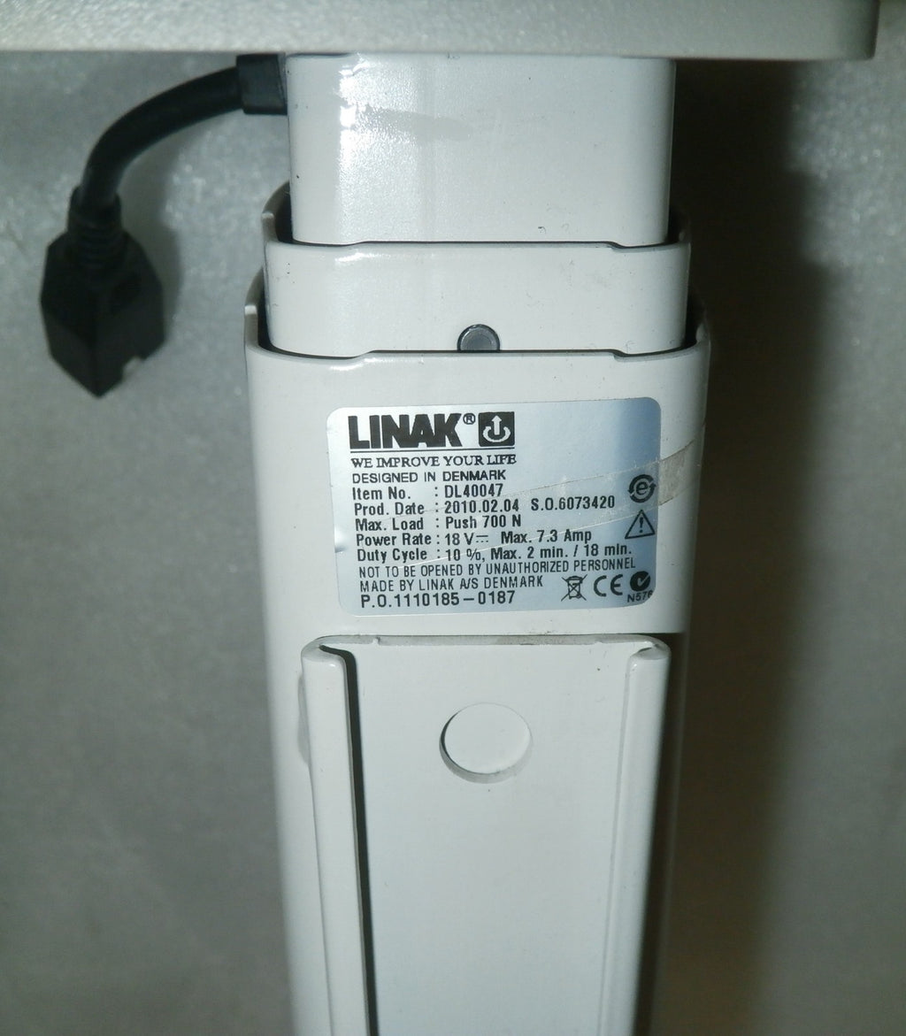 LINAK LIFTING COLUMN DL40047-LINAK CONTROL BOX CBD4-U023 AND LINAK CONTROL