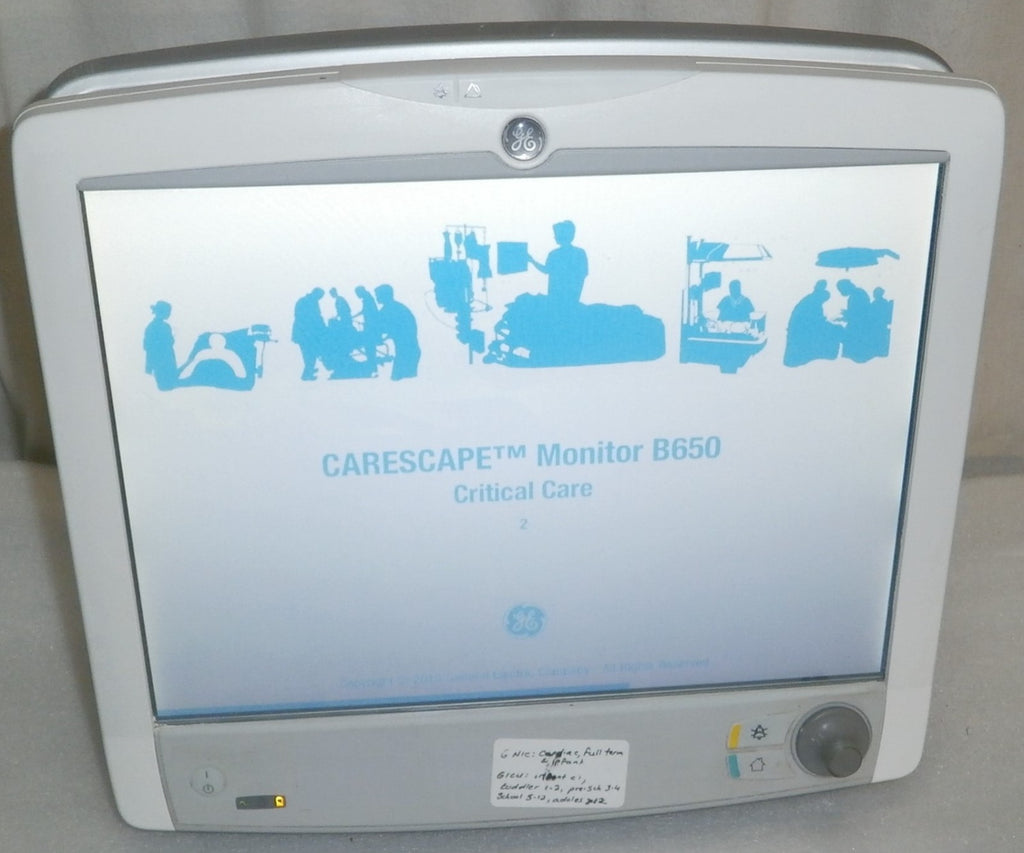 GE Healthcare CARESCAPE B650 Monitor