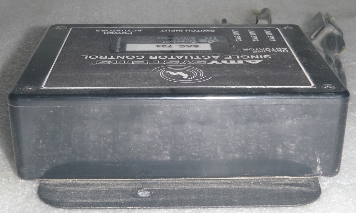 AMY SYSTEMS SINGLE ACTUATOR CONTROL SAC-724 WITH CABLES AS PICTURES