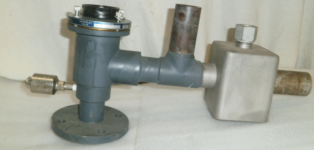 Airco Temescal 6" Fig. 5530 Vacuum Gate Valve, 4 Bolt Holes, 1 5/8 FIG.1130