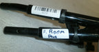 SET OF 2 WHEELCHAIR FOOT REST FRAMES DIMENSION AS PHOTO