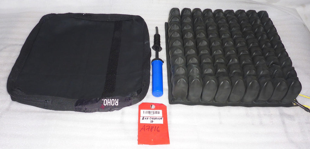 PERMOBIL ROHO WHEELCHAIR CUSHION 16.5X16.5V4.25 INCH WITH PUMP AND COVER 1R99C