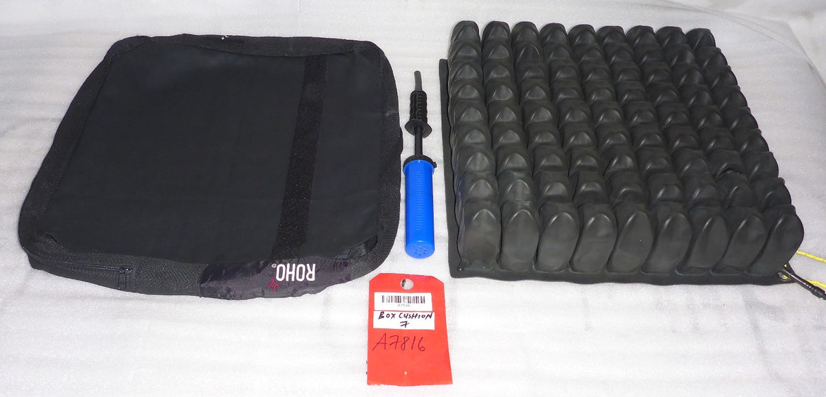 PERMOBIL ROHO WHEELCHAIR CUSHION 16.5X16.5V4.25 INCH WITH PUMP AND COVER 1R99C
