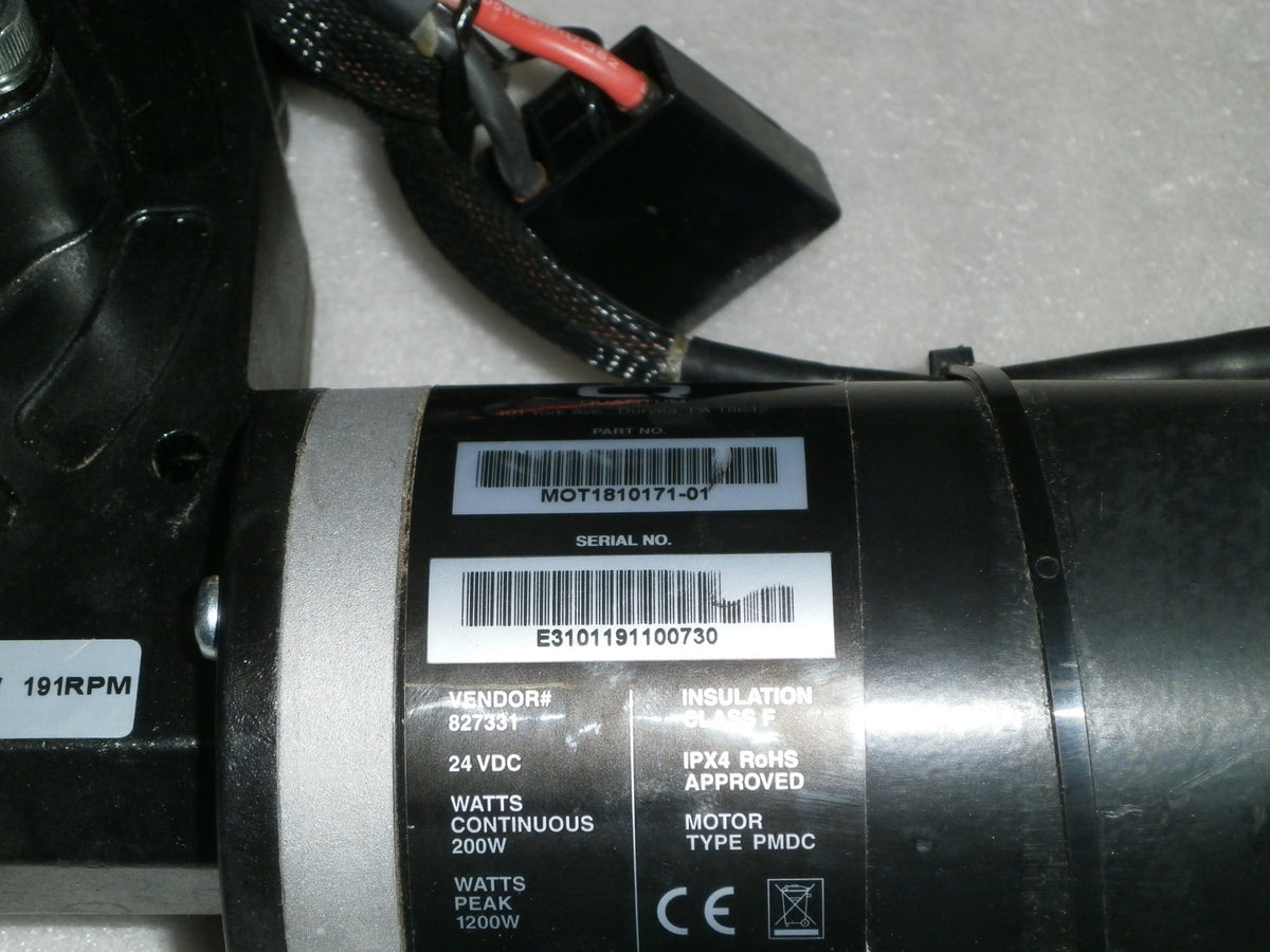 QUICKIE PRIDE MOBILITY MOTORS MOT 1810170-01 AND 1810171-01 VERY GOOD