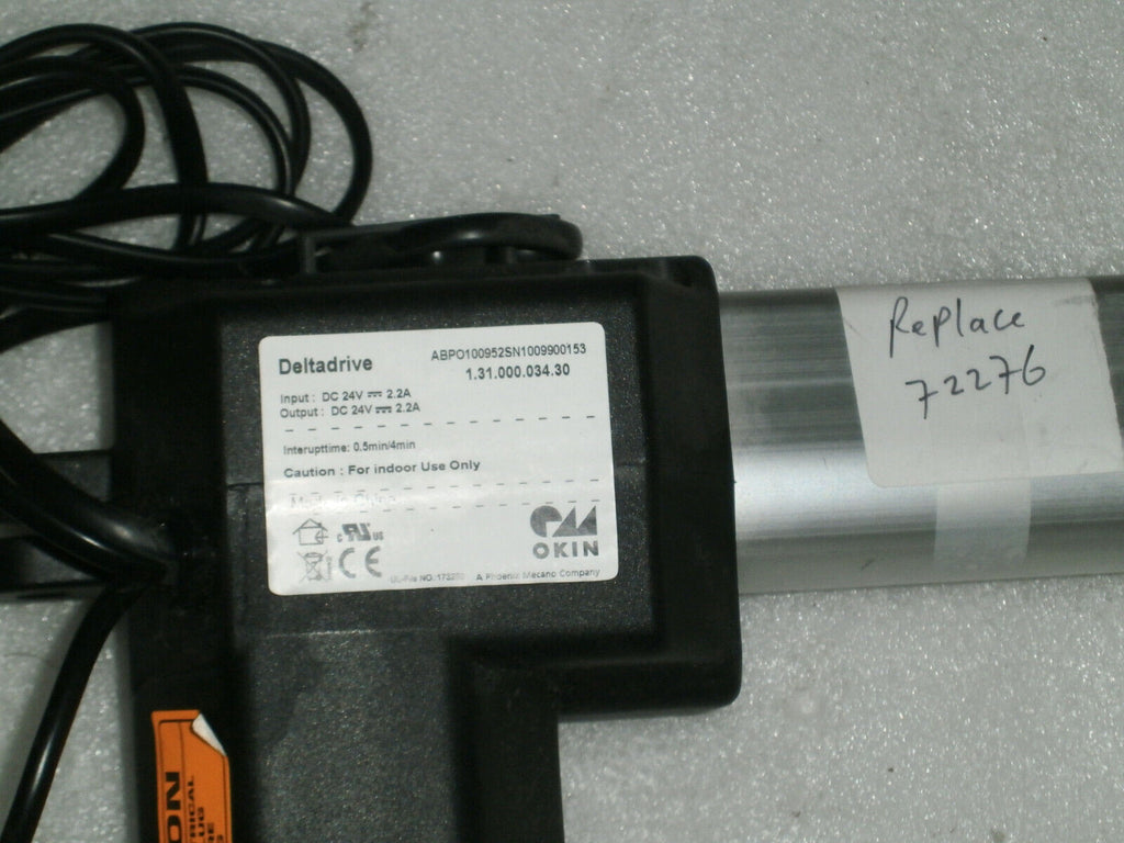 TWO OMEGA DRIVE OZ ACTUATOR AND CONTROL WITH CABLES AS PHOTO USED GOOD
