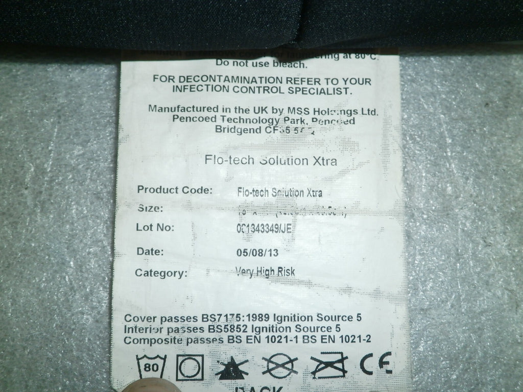 INVACARE MATRX FLO-TECH CUSHION CA38960 WA 16X16" POLYURETHANE FOAM WITH COVER