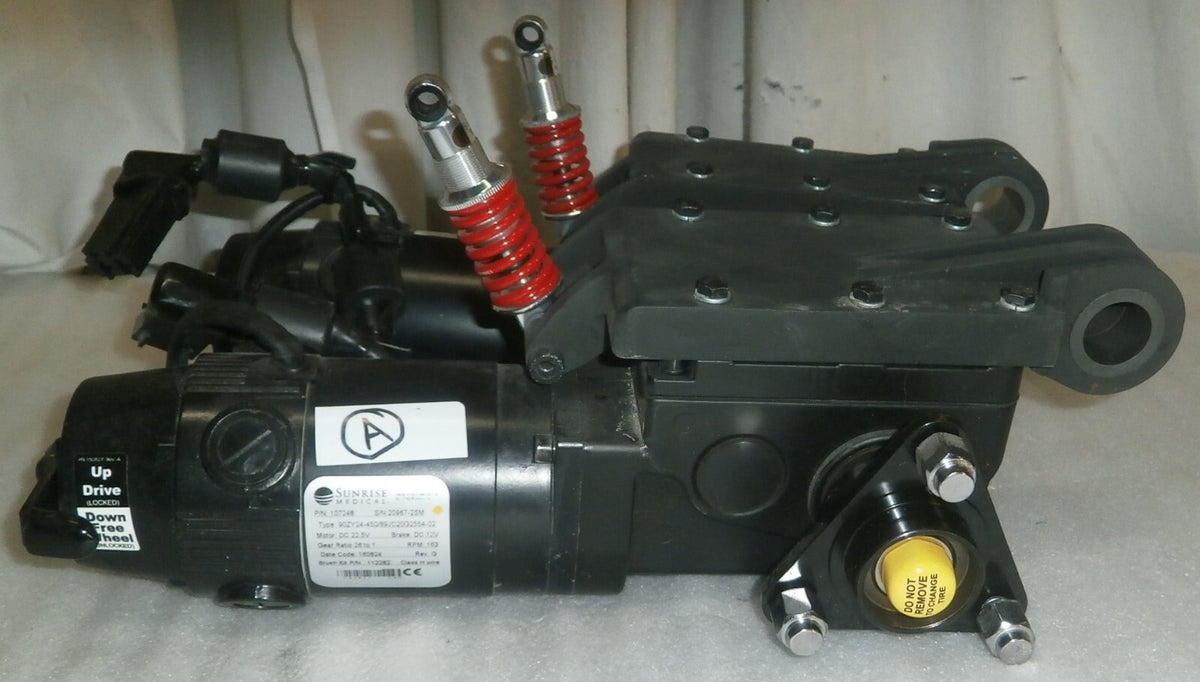 Left & Right Motors for Quickie Sunrise Pulse 6 Power Wheelchair 107247 / 107248