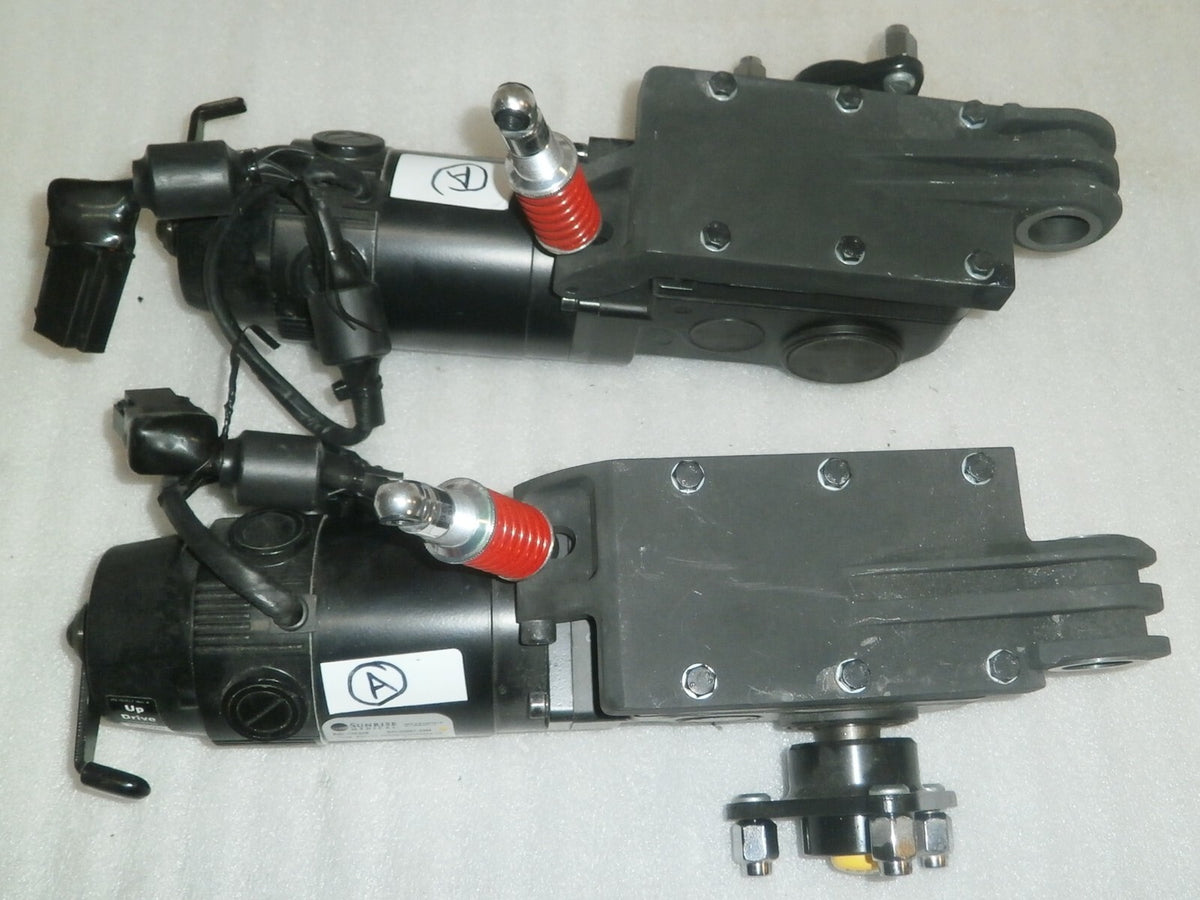 Left & Right Motors for Quickie Sunrise Pulse 6 Power Wheelchair 107247 / 107248