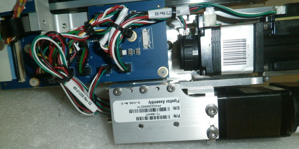 T2 BioSystems Combo Pipettor Assembly 71-00497, Board 30-01284,IVEK Motor 161226