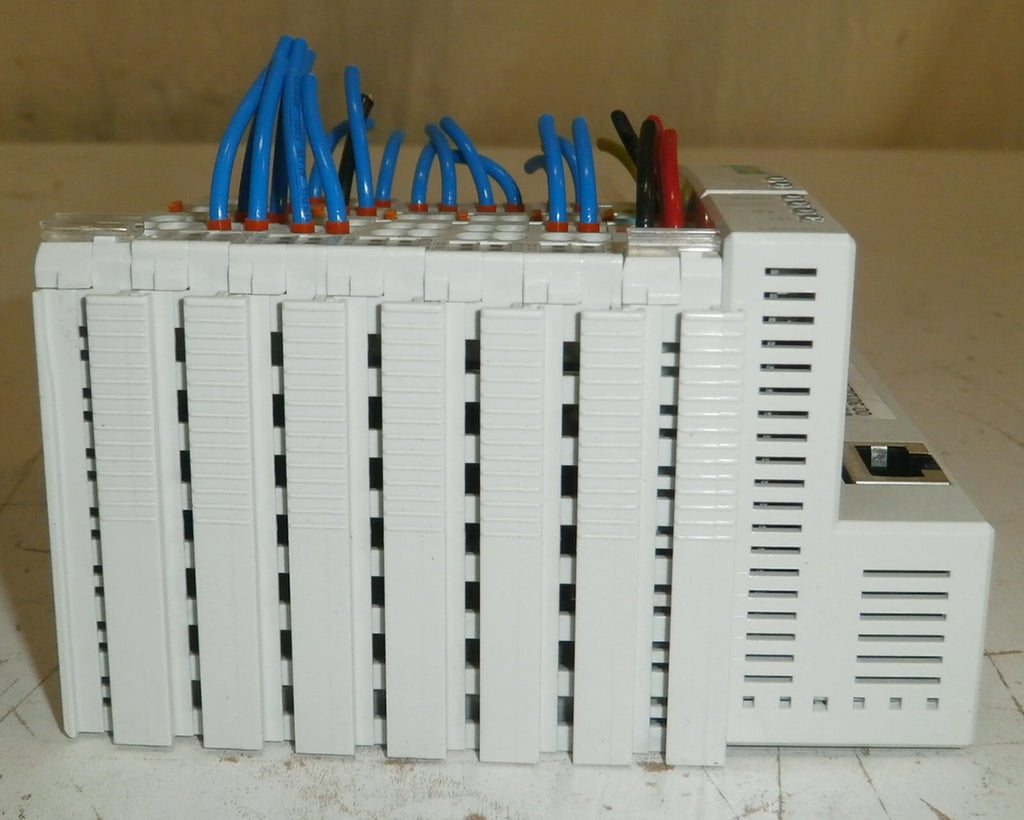 WAGO 750-842 CONTROLLER ETHERNET 1ST GENERATION AND WAGO 750-600 END MODUL