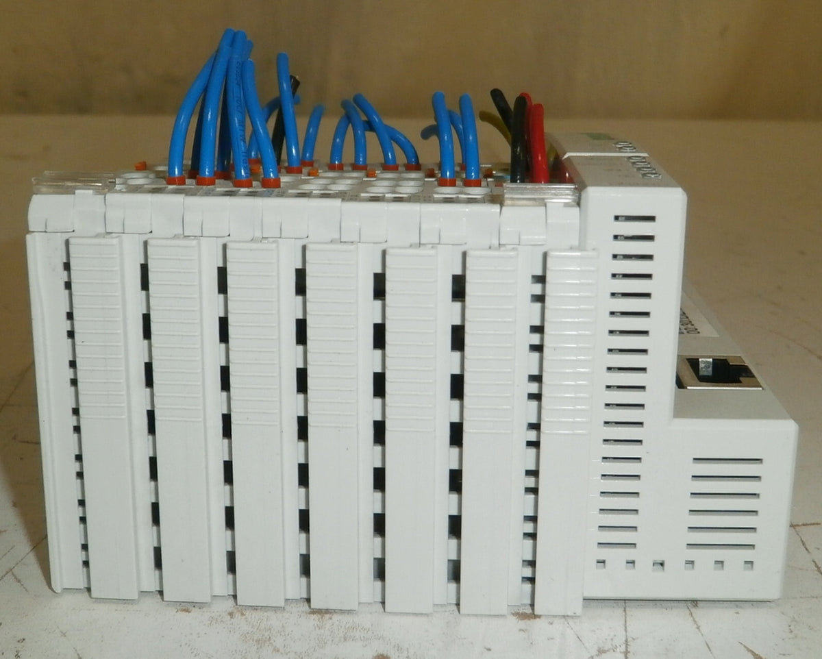 WAGO 750-842 CONTROLLER ETHERNET 1ST GENERATION AND WAGO 750-600 END MODUL