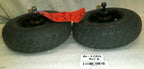TWO QUICKIE 1450 POWER WHEELCHAIR WHEELS PRIMO DUROTRAP 2.80/2.50-4