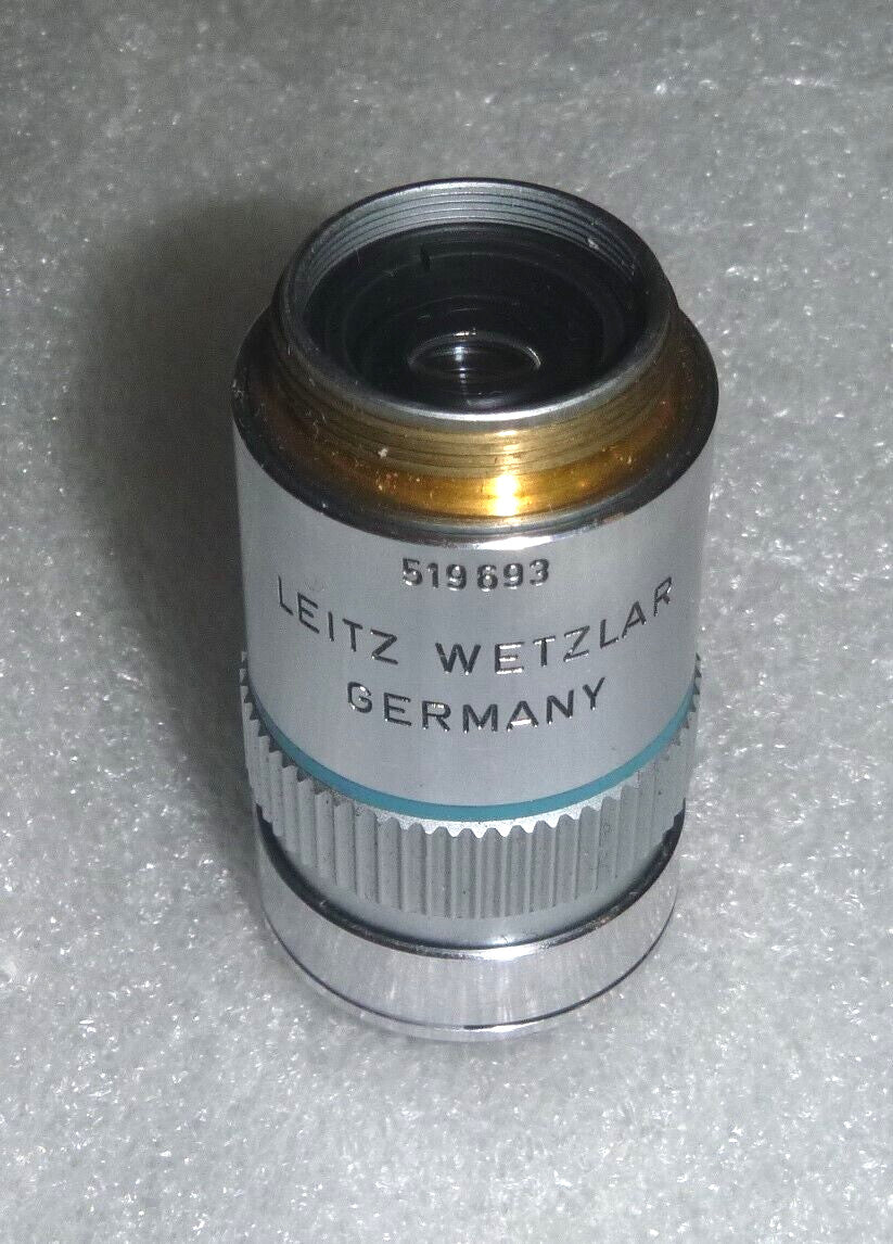 Leitz Wetzlar Germany 519693/ 160/- NPL Fluotar 50/1.00 OEL - Microscope lens