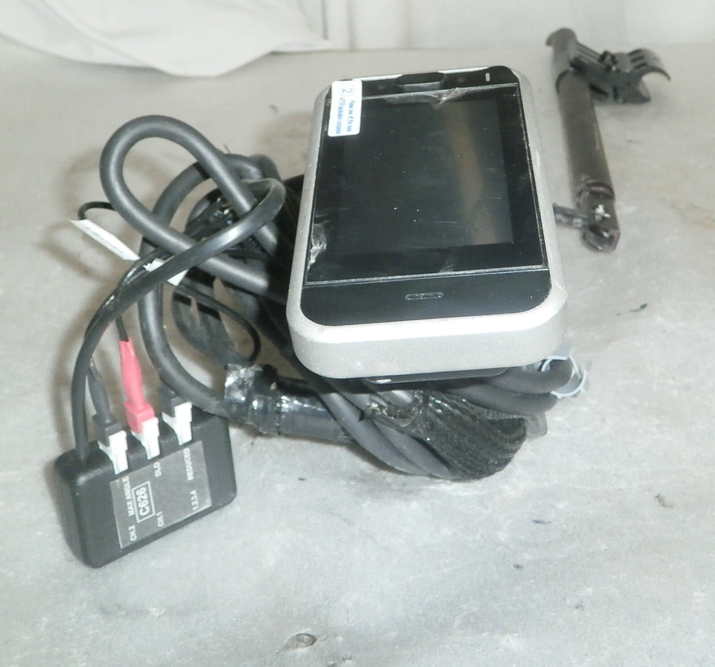 INVACARE TDX-SP2 JOYSTICK DLX-REM500-A WITH FRAME AND CONNECTORS GOOD CONDTION