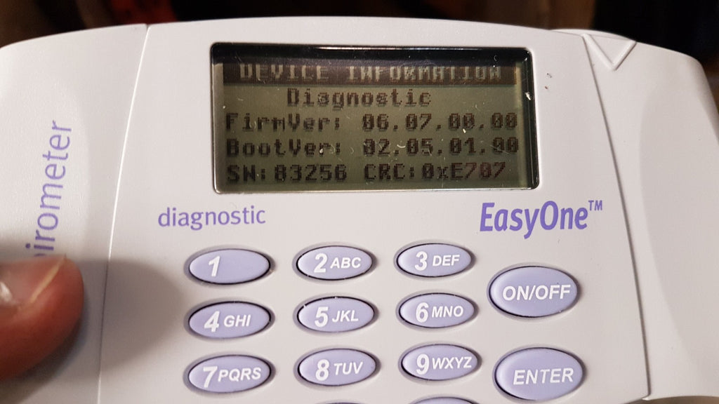 EasyOne Diagnostic Spirometer model 2001 Cradle