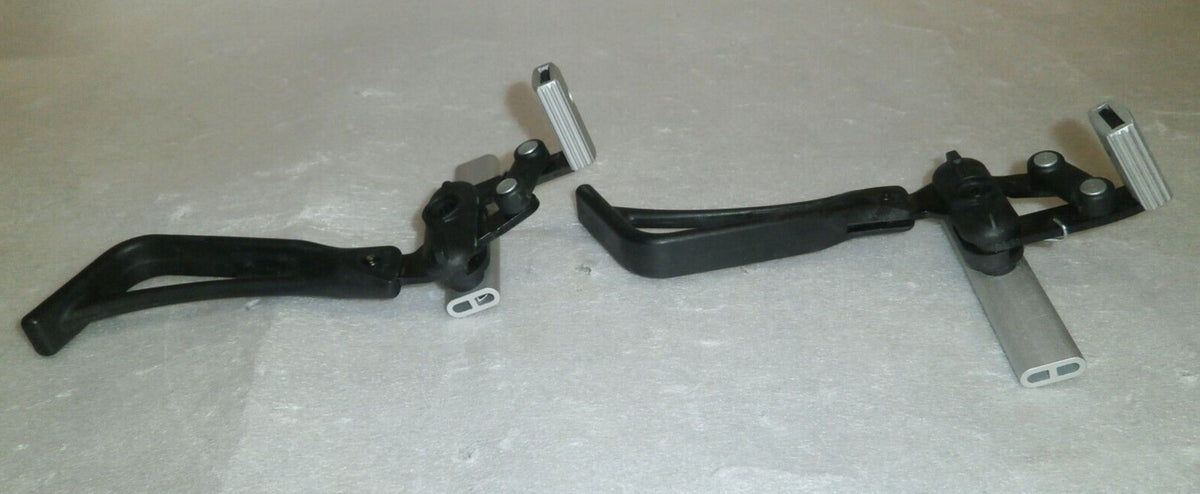 Wheel Locks Wheelchair Hand Brake Pull Push Assembly Pair Left Right
