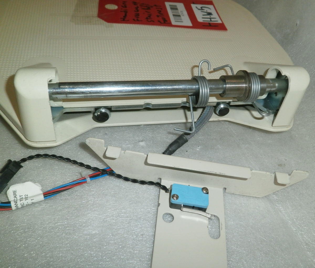 HANDICARE FREE CURVE STAIR LIFT ORIGINAL FOOTREST AS PHOTO GOOD CONDITIO