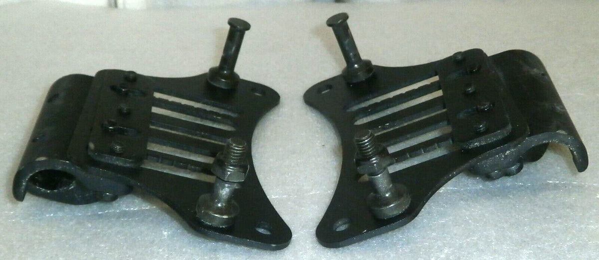 SET OF WHEELCHAIR BACK SUPPORT BRACKET
