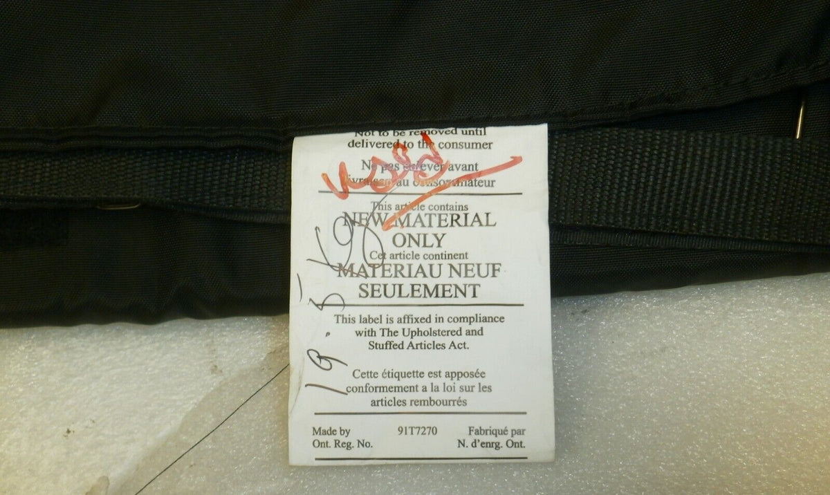Nighthawk Adjustable Wheelchair Back size 16"-19" Cover made by 91T7270 Good