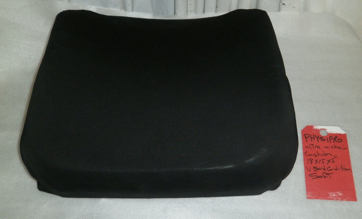 PHYSIPRO ULTRA SOFT WHEELCHAIR CUSHION 18X15X5 INCH GOOD CONDITION