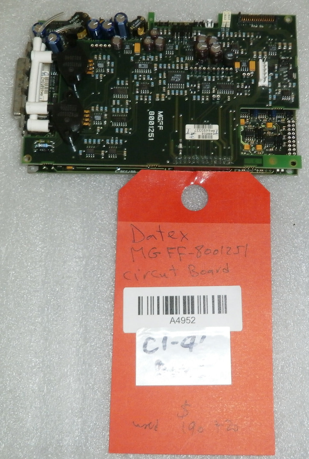 DATEX MGFF-8001251 CIRCUT BOARD AS PICTURES