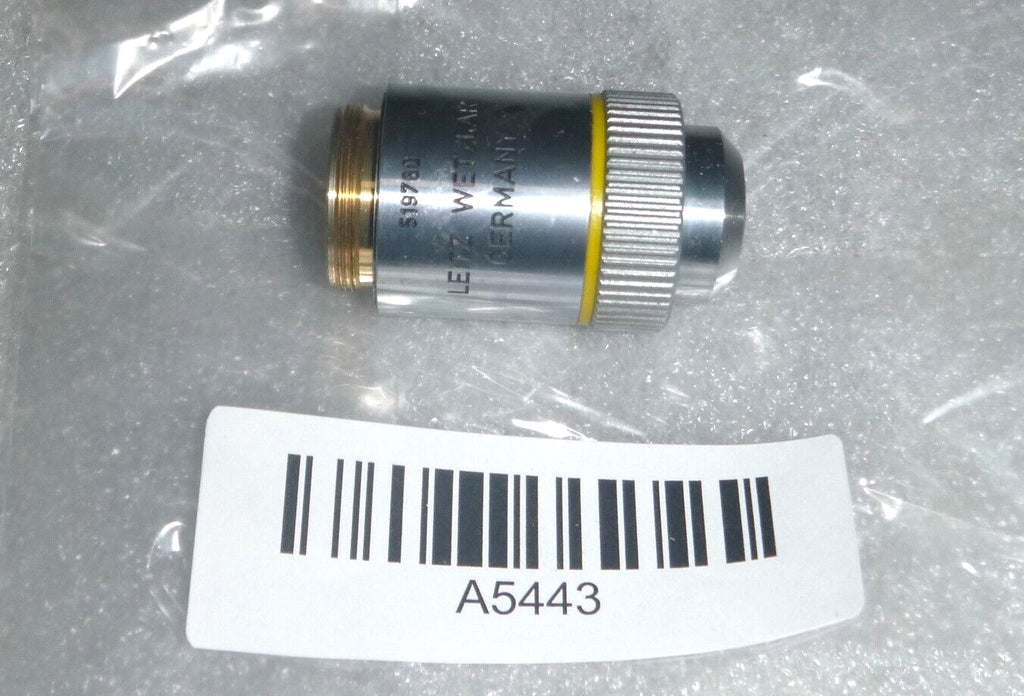 Microscope lens Leitz Wetzlar Germany 519760 160/- EF 10/0.25