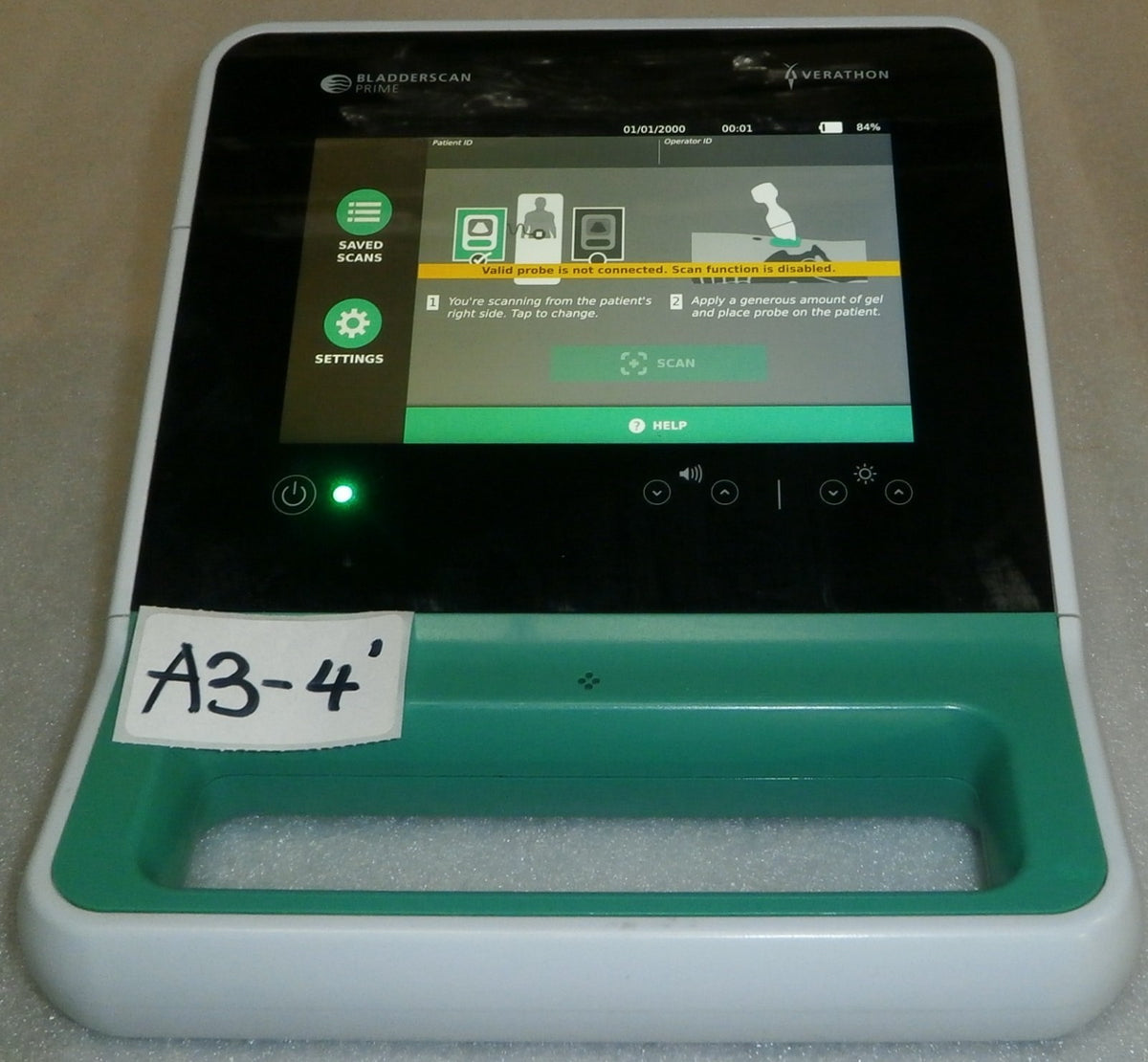 Verathon BladderScan Prime Scanner 0570-0346