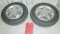 QUANTUM Q6 EDGE HD WHEELCHAIR WHEELS 3.00-8 SOLID GOOD CONDITION
