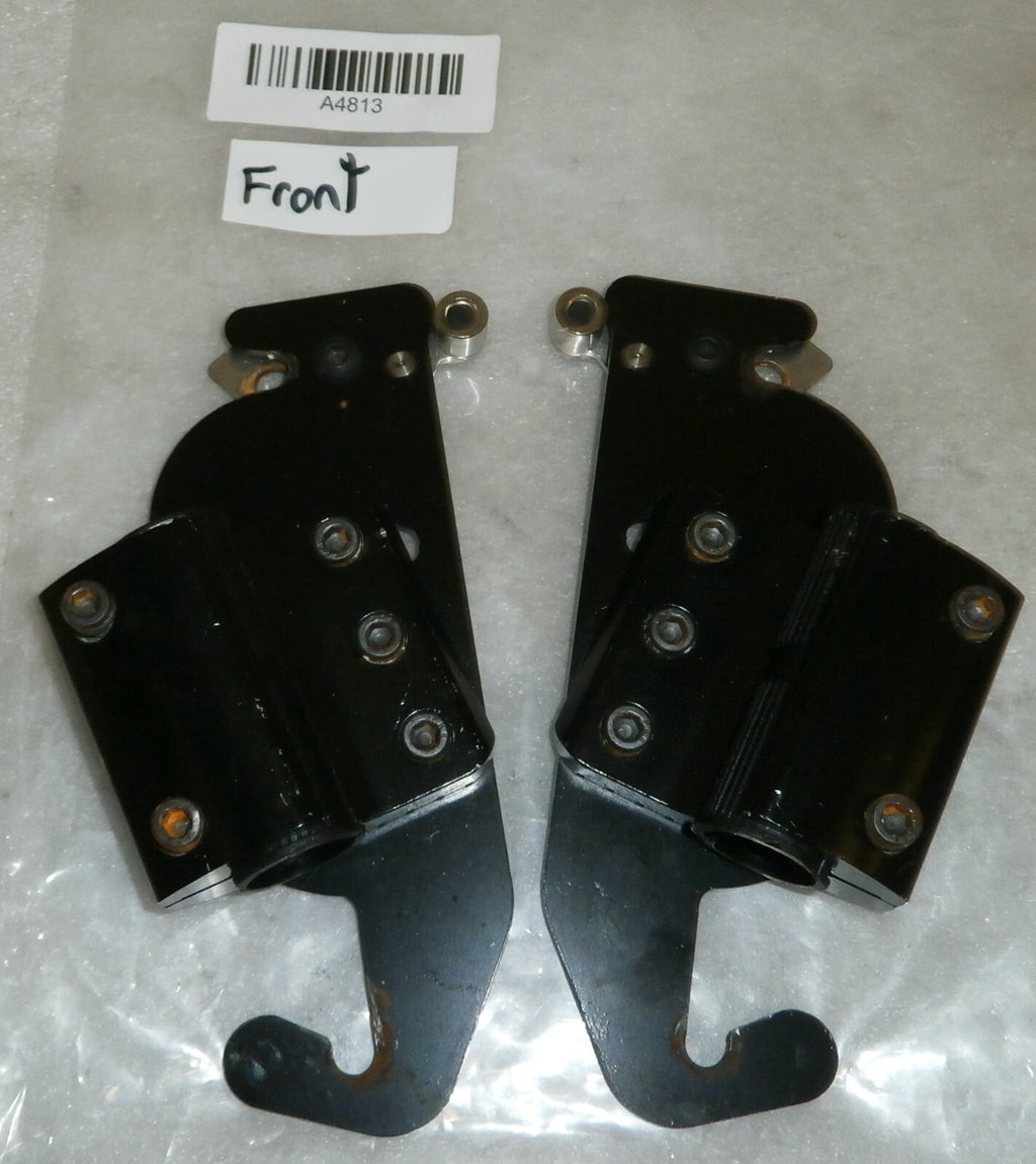 SET OF WHEELCHAIR BACK SUPPORT BRACKET GOOD AS PICTURE