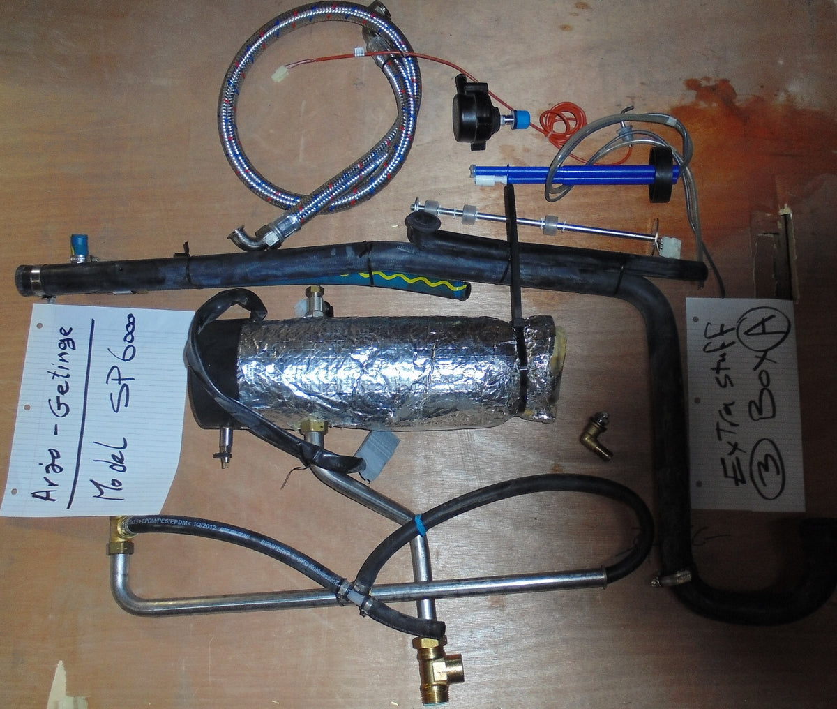 ARJO GETINGE SP6000 PARTS AS PICTURES USED---