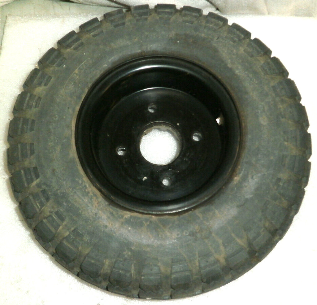 Lot of 2 Wheels from Quantum Q1450 4.00-6 Solid