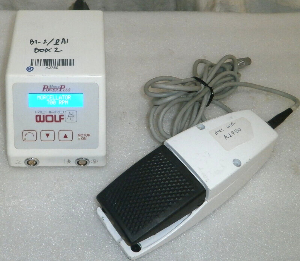 Richard Wolf PowerPlus Morce Ref #2307101 with Foot Pedal Ref #2307102
