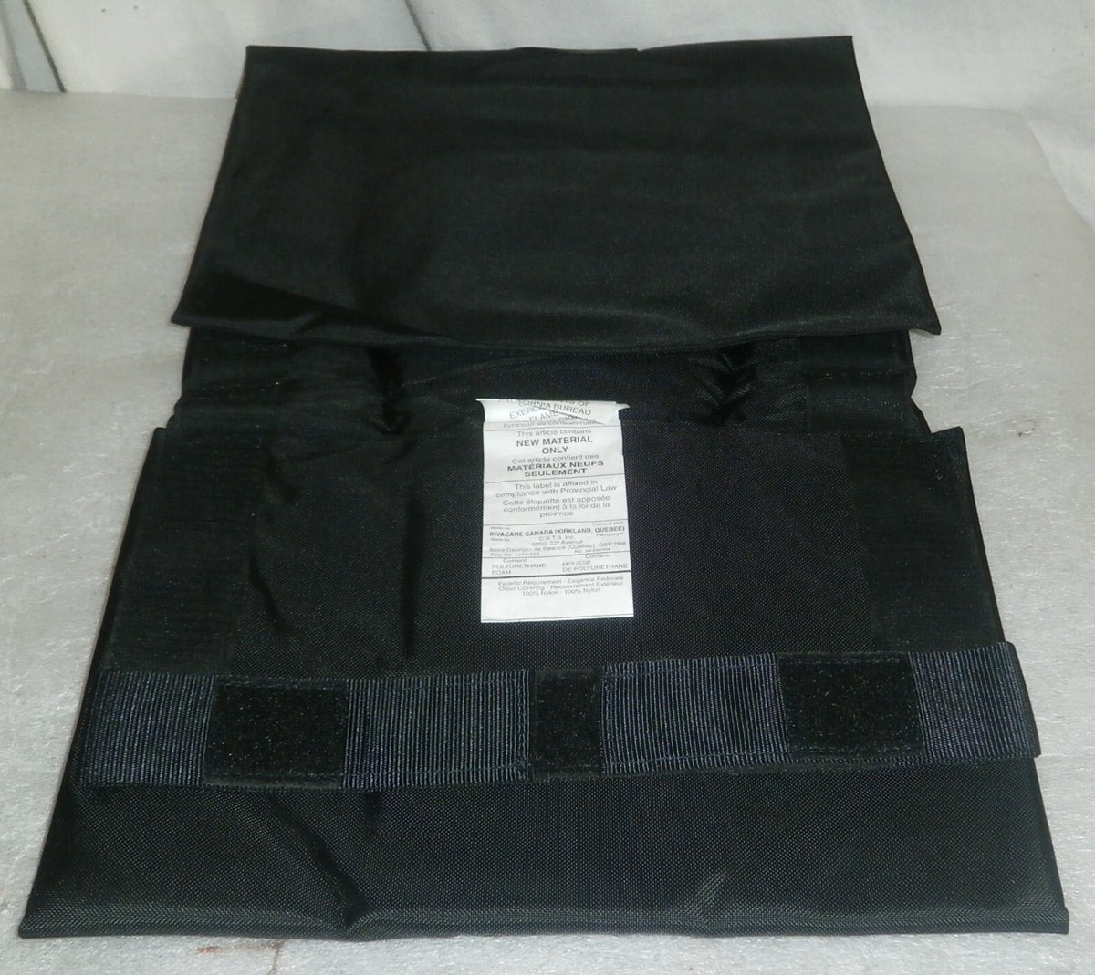 Invacare Cover Assembly Back Upholstery Size 16W x 15-19H Model 1168654