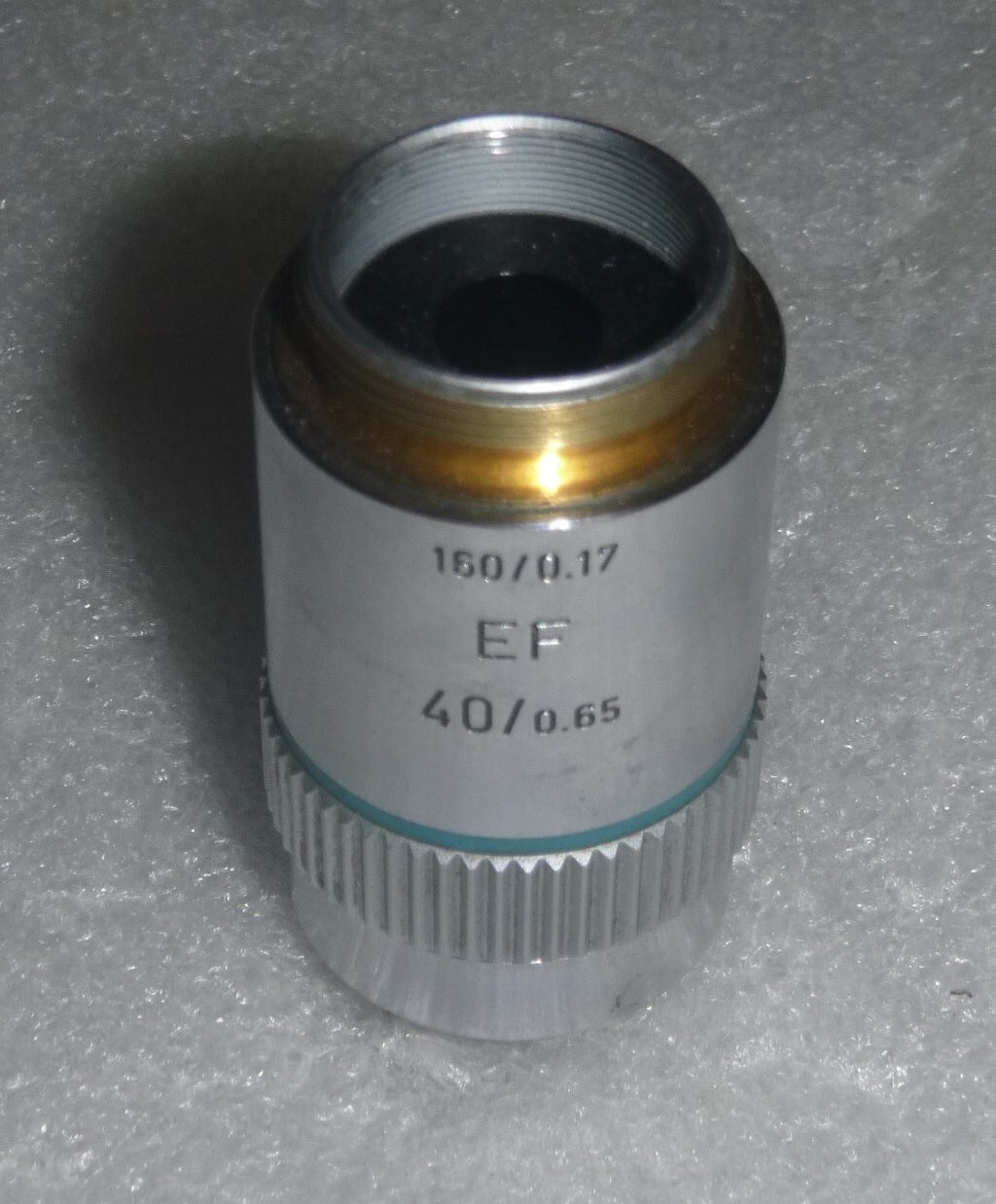 LEITZ WETZLAR GERMANY 519762 EF 40/0.65 160/0.17 MICROSCOPE OBJECTIVE