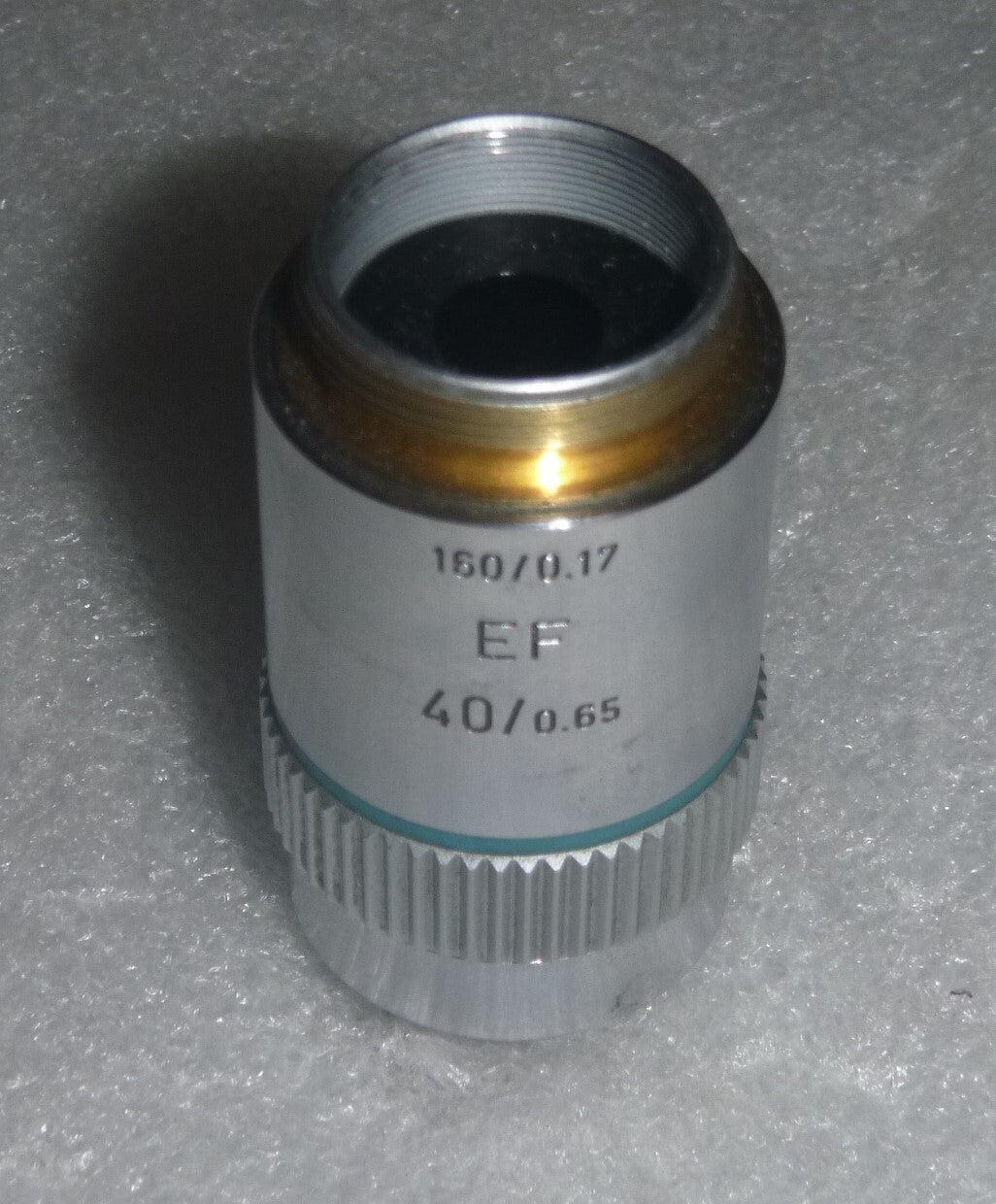 LEITZ WETZLAR GERMANY 519762 EF 40/0.65 160/0.17 MICROSCOPE OBJECTIVE