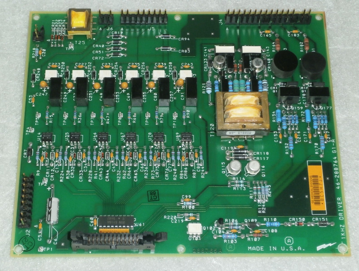 GE AMX-4 46-264986-G2-A CONTROL BOARD DRIVER & DRIVER BOARD 46-288764 G1-A