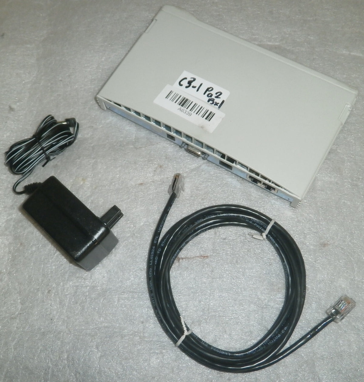3Com 3C10400 NBX Analog Terminal Adapter 655-0107-01 POE Network Powered