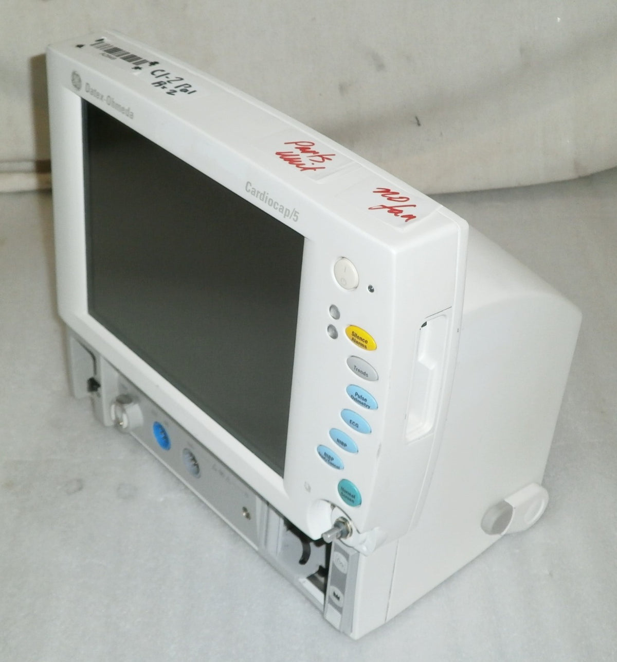 GE Datex-Ohmeda CardioCap 5 Monitor