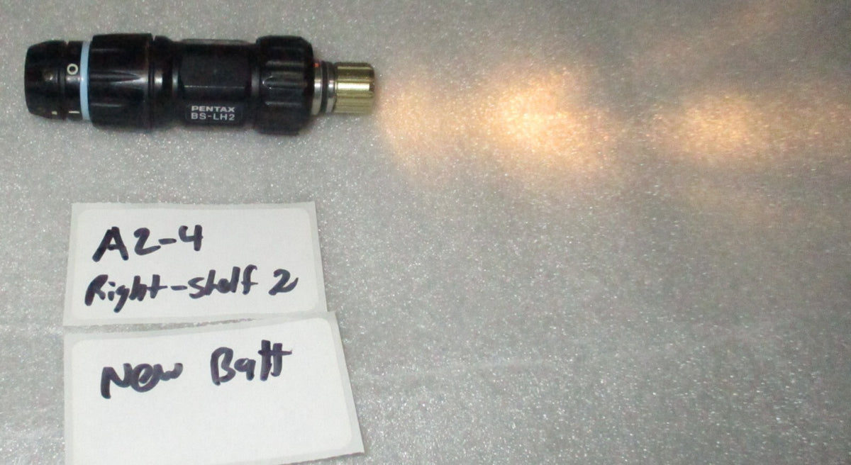 Pentax BS-LH2 Mini Light Source for Fiber Scope Pictured Working New Battery