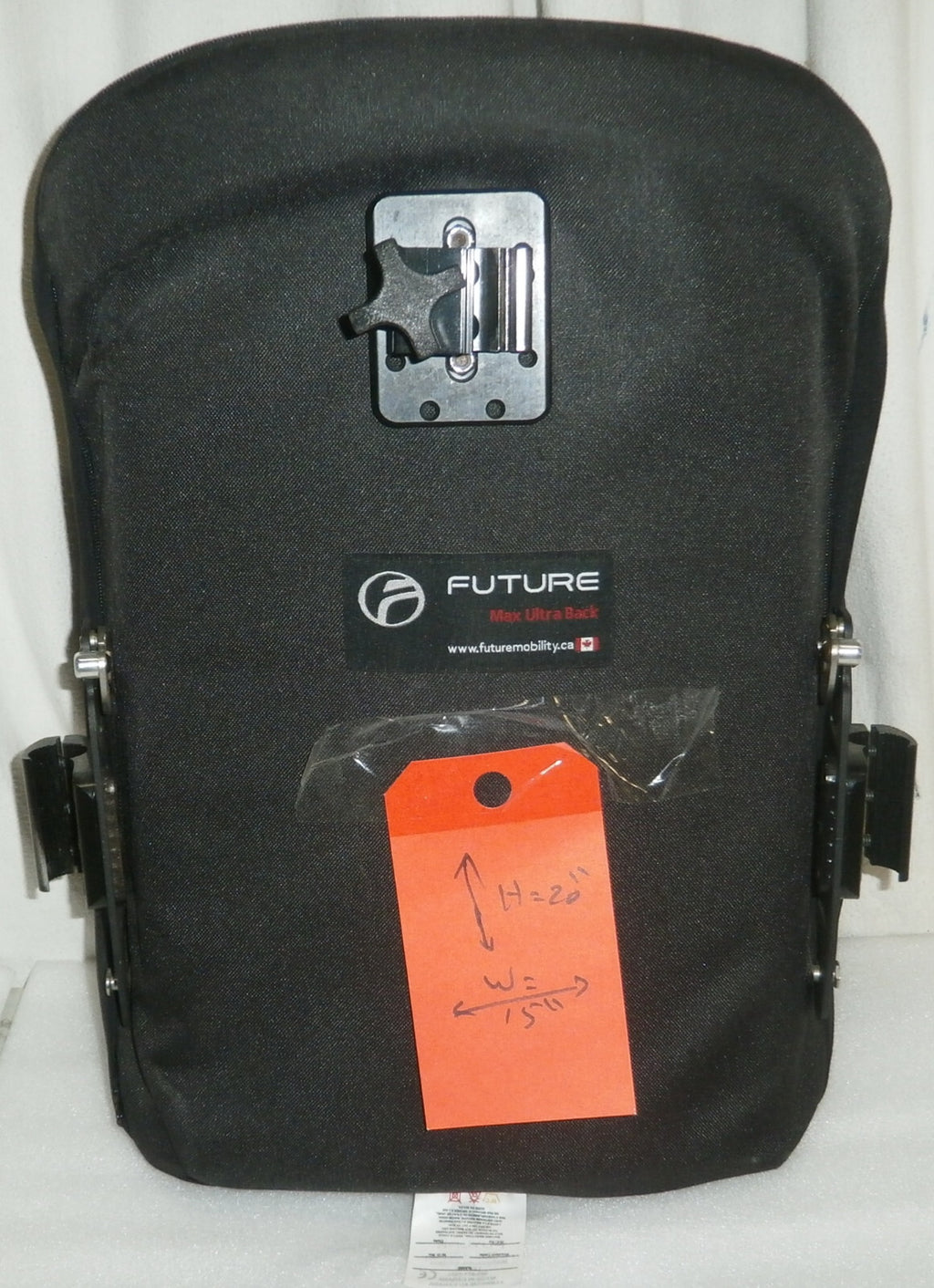 FUTURE MOBILITY WHEELCHAIR BACK VERY GOOD CONDITION 15x20"