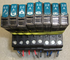 8 OF THERMAL DEVICE CIRCUIT BREAKER TCP-6A,ONE PTK 25-D24-S5T AND ONE OMRON P7S