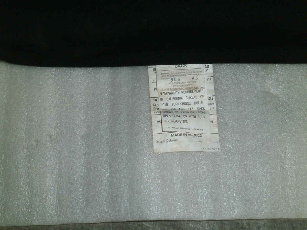 THIN WHEELCHAIR CUSHION 16X16X2 " WITH COVER GOOD CONDITION