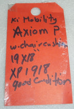 Ki Mobility Axiom P Wheelchair Cushion XP1918 Size 19X18" W/Cover Good Condition